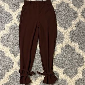 Brown pants